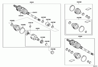 FRONT DRIVE SHAFT 1